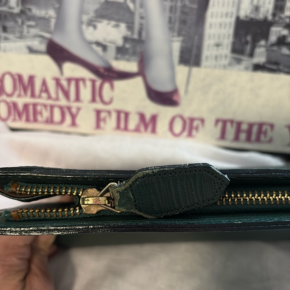 VERSACE Vintage Leather and Suede Clutch - Picture 9 of 16